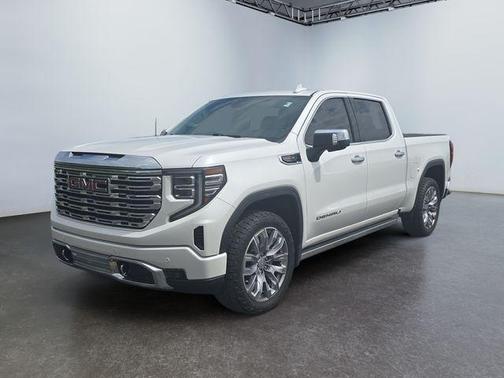 White Frost Tri-Coat 2023 GMC Sierra 1500 Denali