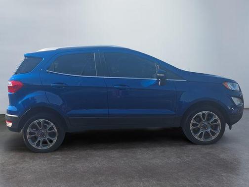 Lightning Blue Metallic 2021 Ford EcoSport Titanium