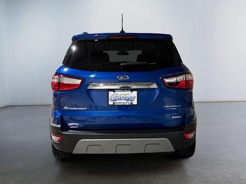 Lightning Blue Metallic 2021 Ford EcoSport Titanium