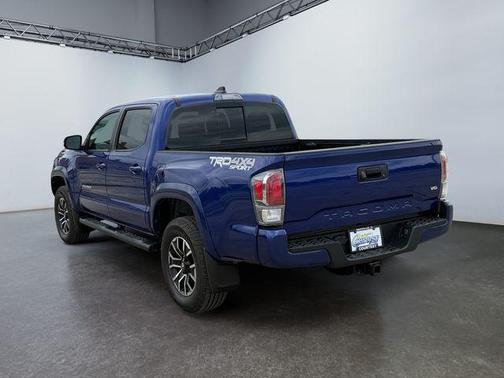 Blue 2022 Toyota Tacoma TRD Sport