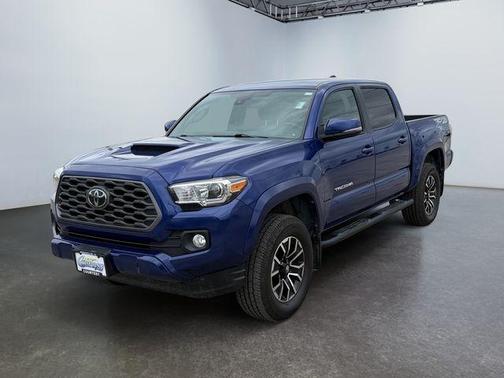 Blue 2022 Toyota Tacoma TRD Sport