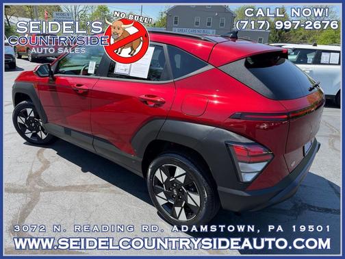 Ultimate Red Metallic 2024 Hyundai KONA SEL