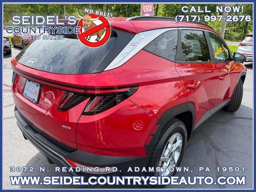 Calypso Red 2023 Hyundai TUCSON SEL
