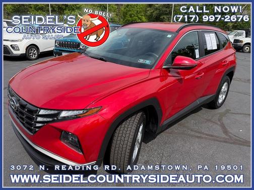 Calypso Red 2023 Hyundai TUCSON SEL
