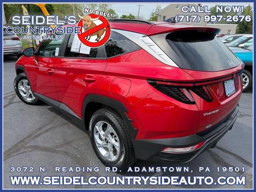 Calypso Red 2023 Hyundai TUCSON SEL