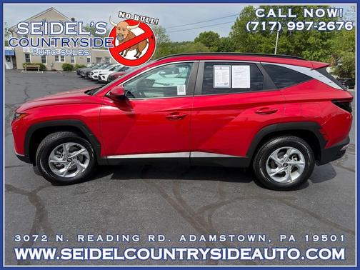 Calypso Red 2023 Hyundai TUCSON SEL