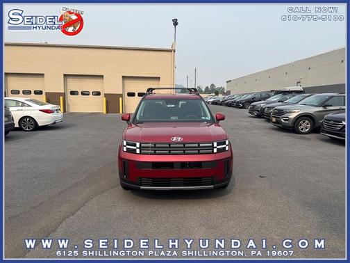 Ultimate Red 2026 Hyundai SANTA FE HEV SEL AWD