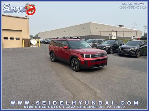 Ultimate Red 2026 Hyundai SANTA FE HEV SEL AWD