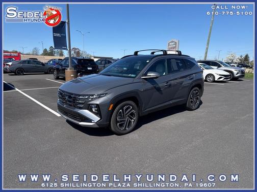 Ecotronic Gray 2025 Hyundai TUCSON Limited