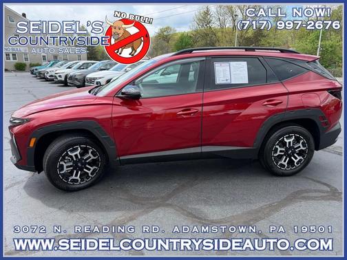 Ultimate Red 2025 Hyundai TUCSON XRT