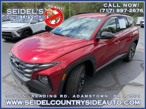 Ultimate Red 2025 Hyundai TUCSON XRT