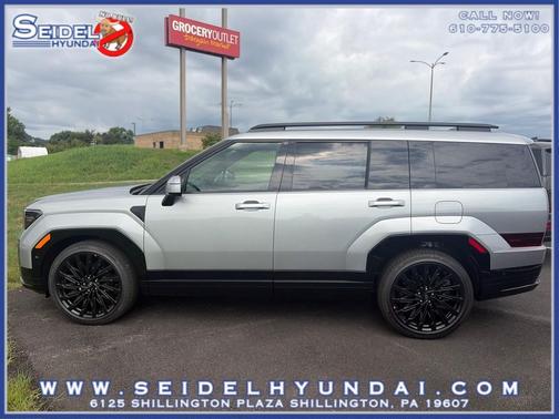 Shimmering Silver 2027 Hyundai SANTA FE Calligraphy