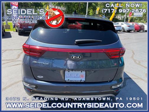 Pacific Blue 2020 Kia Sportage S