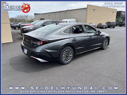 Portofino Gray 2026 Hyundai SONATA Hybrid SE