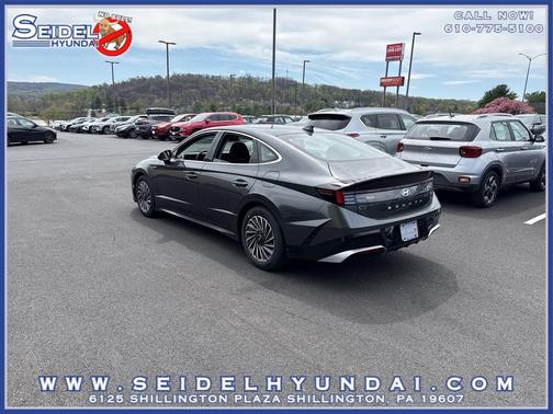 Portofino Gray 2026 Hyundai SONATA Hybrid SE