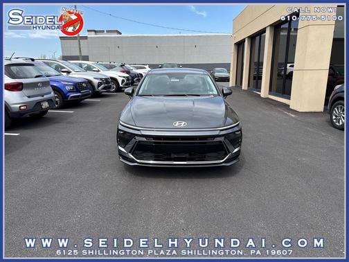 Portofino Gray 2026 Hyundai SONATA Hybrid SE