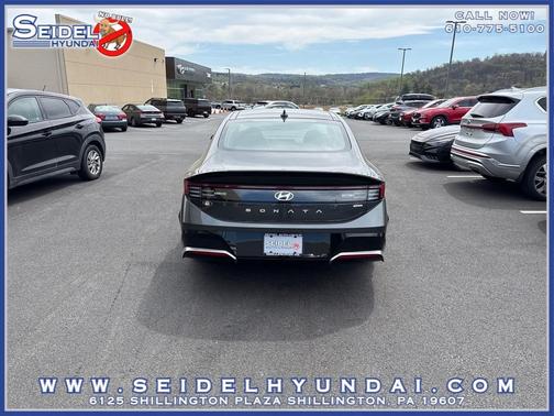 Portofino Gray 2026 Hyundai SONATA Hybrid SE