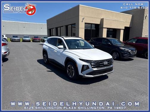 Serenity White Pearl 2026 Hyundai TUCSON SEL Premium