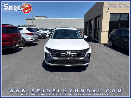 Serenity White Pearl 2026 Hyundai TUCSON SEL Premium