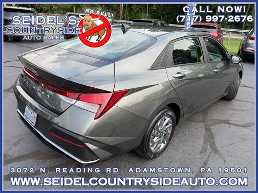 Amazon Gray 2024 Hyundai ELANTRA SEL