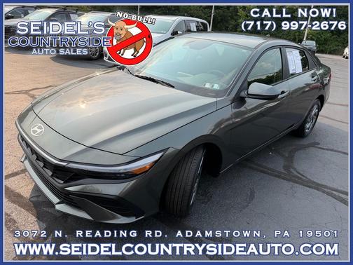 Amazon Gray 2024 Hyundai ELANTRA SEL