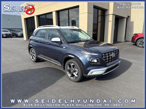 Denim w/White Roof 2026 Hyundai VENUE SEL w/Two-Tone Roof