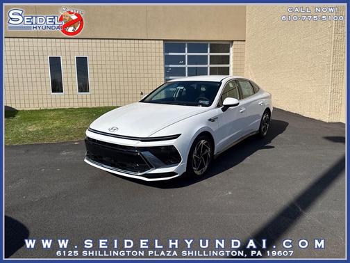 Serenity White 2026 Hyundai SONATA SEL
