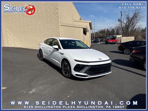 Serenity White 2026 Hyundai SONATA SEL