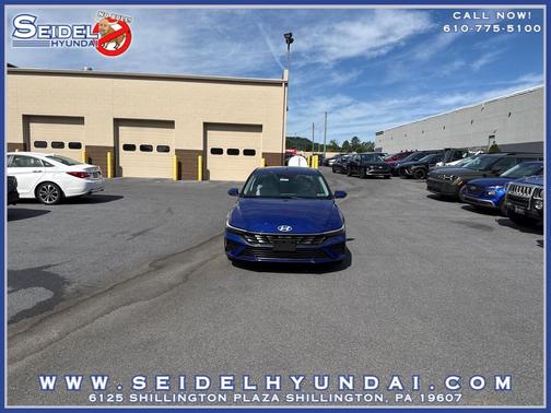 Intense Blue 2026 Hyundai ELANTRA Limited