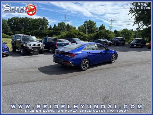 Intense Blue 2026 Hyundai ELANTRA Limited