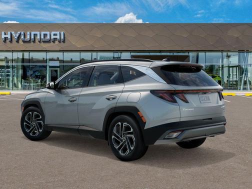 Shimmering Silver 2026 Hyundai TUCSON Hybrid Limited