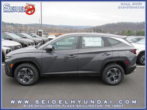 Ecotronic Gray 2026 Hyundai TUCSON Hybrid Blue SE