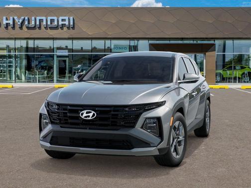 Shimmering Silver 2026 Hyundai TUCSON Hybrid SEL