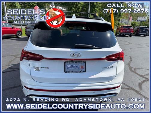 Serenity White Pearl 2023 Hyundai SANTA FE Calligraphy