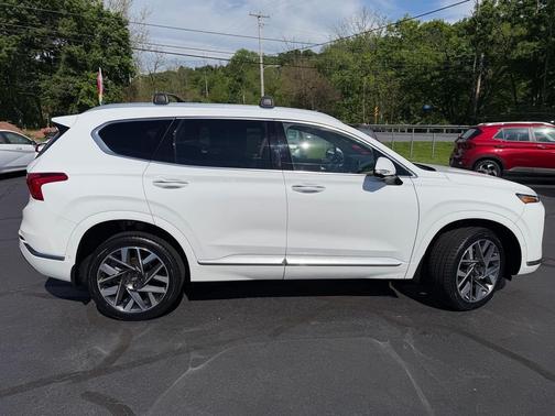 Serenity White Pearl 2023 Hyundai SANTA FE Calligraphy