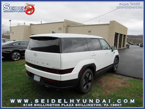 Serenity White 2026 Hyundai SANTA FE SE