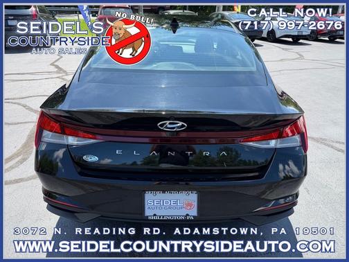 Onyx Black 2023 Hyundai ELANTRA SEL