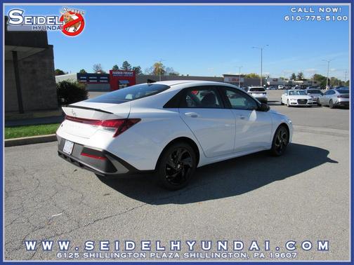 Serenity White 2026 Hyundai ELANTRA Sport
