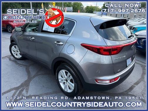 Mineral Silver 2018 Kia Sportage LX