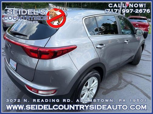 Mineral Silver 2018 Kia Sportage LX