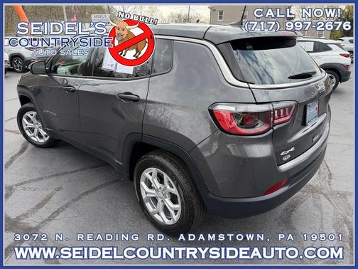 Baltic Gray Metallic Clearcoat 2024 Jeep Compass Sport