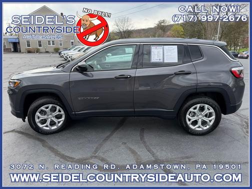 Baltic Gray Metallic Clearcoat 2024 Jeep Compass Sport