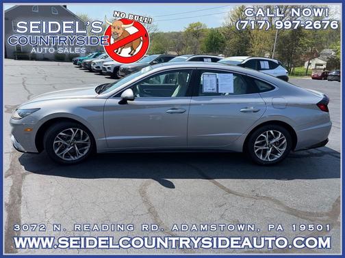 Curated Silver 2023 Hyundai SONATA SEL