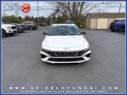 Serenity White 2026 Hyundai ELANTRA Sport