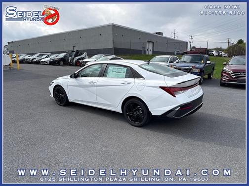 Serenity White 2026 Hyundai ELANTRA Sport
