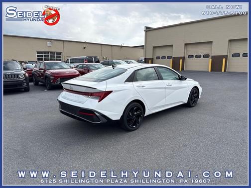Serenity White 2026 Hyundai ELANTRA Sport