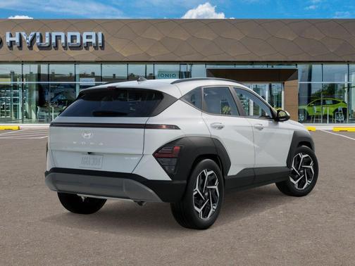 Atlas White 2027 Hyundai KONA SEL Premium