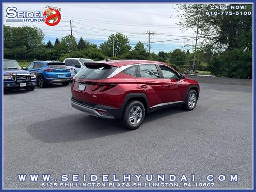 Ultimate Red 2026 Hyundai TUCSON SE