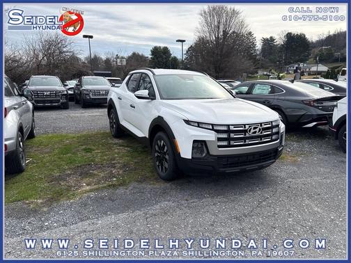Atlas White 2026 Hyundai SANTA CRUZ SEL