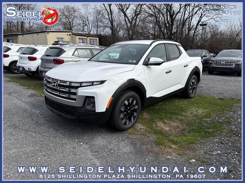 Atlas White 2026 Hyundai SANTA CRUZ SEL